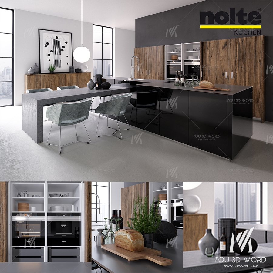 Kitchen NOLTE Legno 